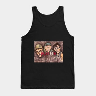 Platoon Johnny Depp Charlie Sheen Tom Berenger Tank Top